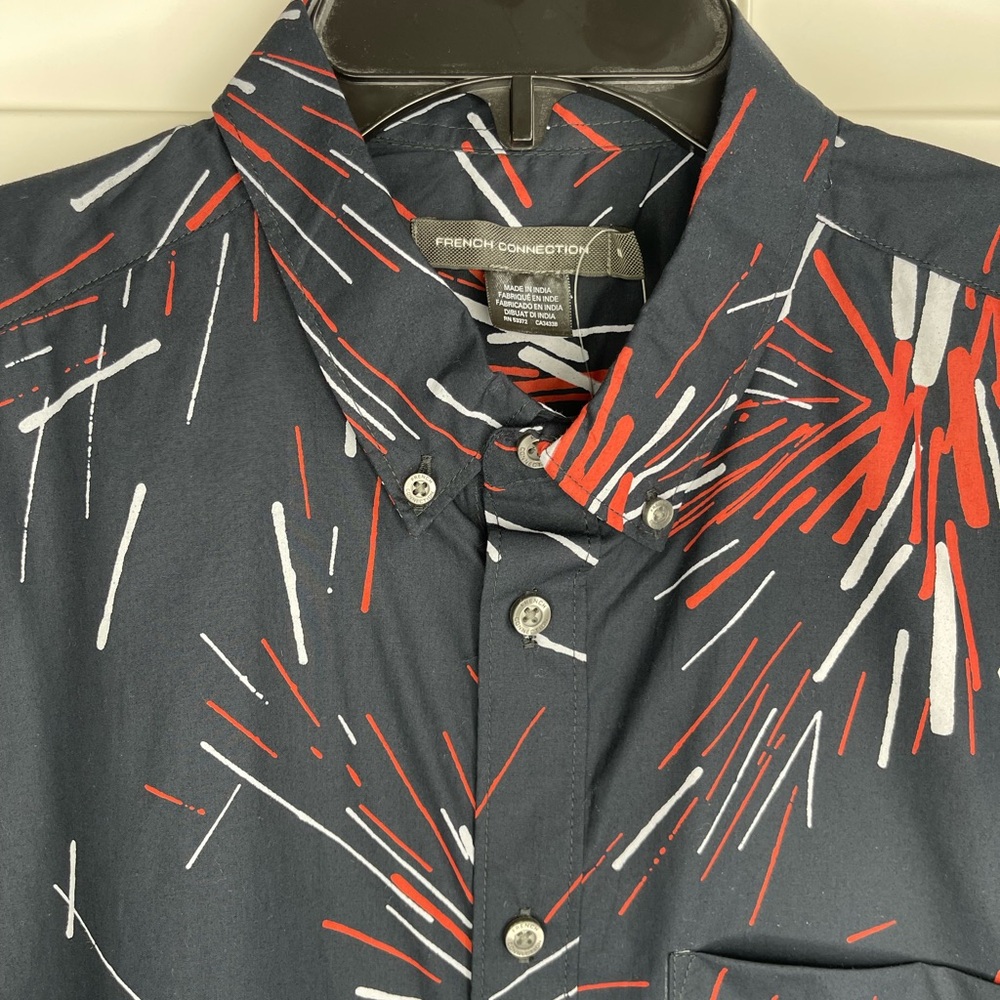 French Conection Firework Print Short Sleeve - image 3